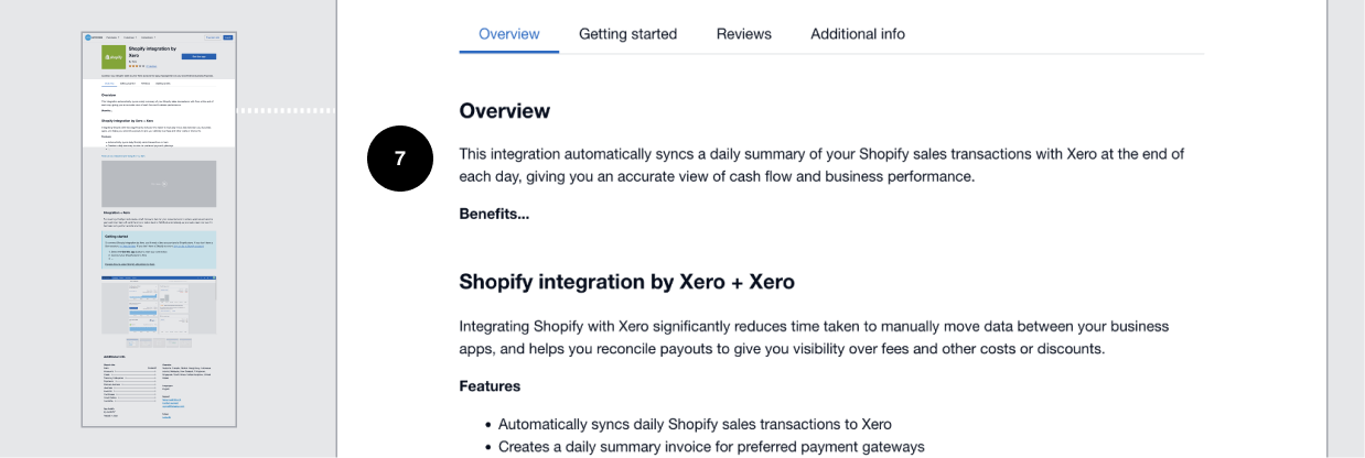 Xero App Store listing — Xero Developer