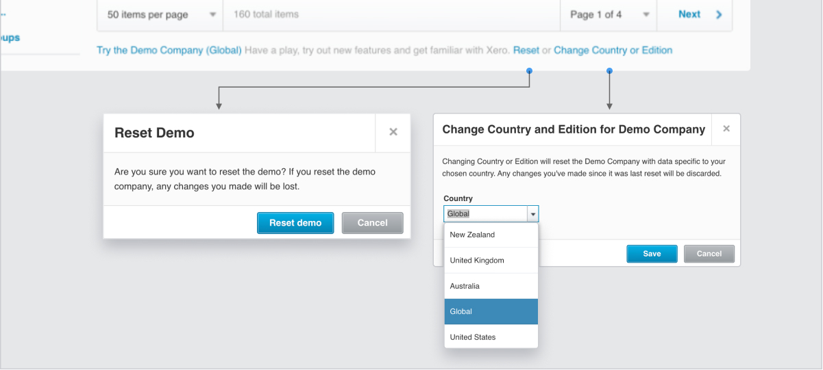 Development accounts — Xero Developer